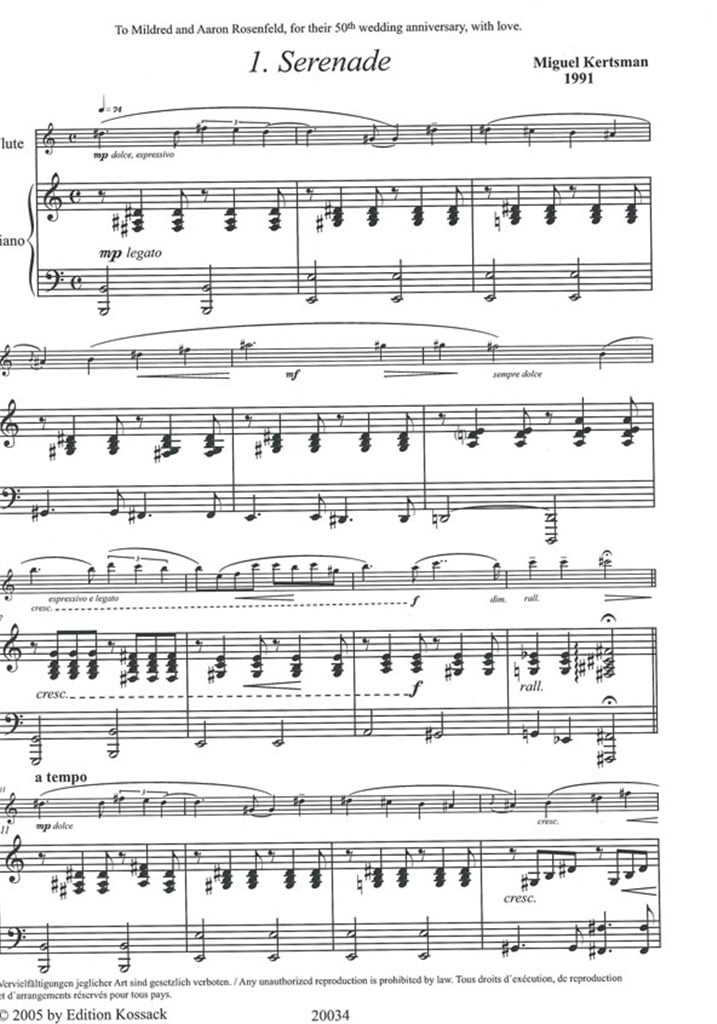 4 Choros & Lullabies